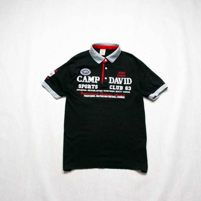 Camp David koszulka polo z haftami L/XL slim