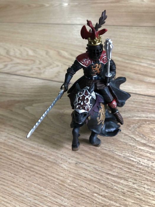 Lote Papo/Schleich completo — cavaleiros, Roma, dragões, cerco (~60 figuras)