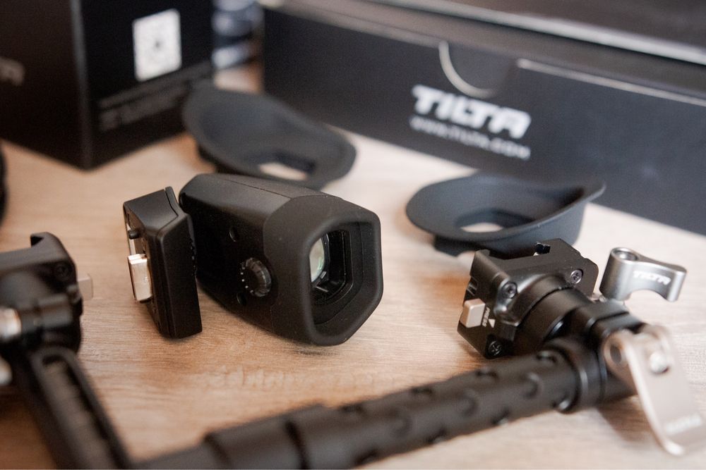 Blackmagic PCC 6K Pro EVF + Tilta Extension