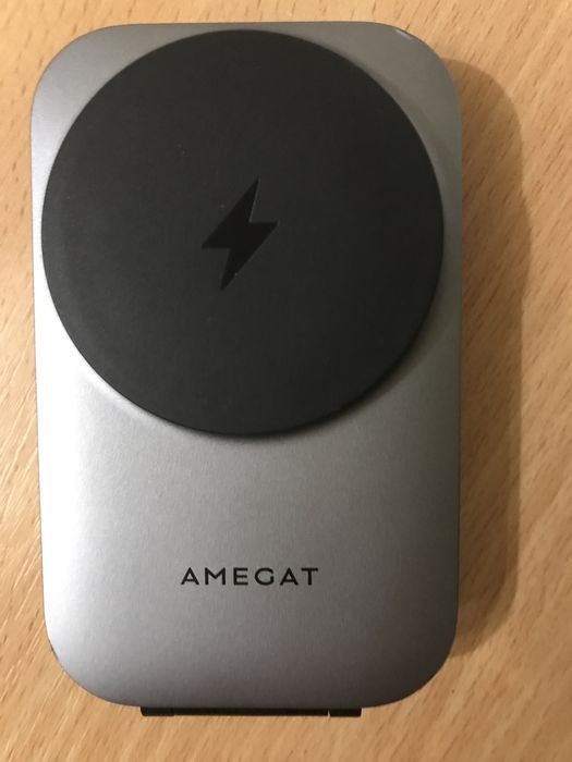 Складная  магнитная беспроводная зарядка 3в1 Amegat
