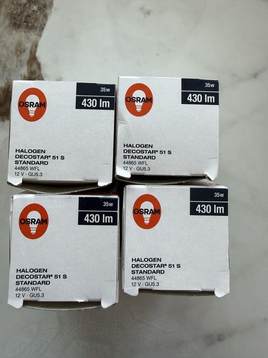 4 lampadas Osram