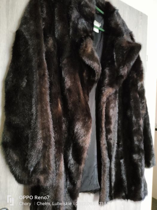 Futro sztuczne Zara XL