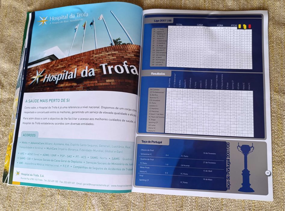 Revista Futebol Dragões Marcha Triunfal - Especial Quaresma e B. Alves