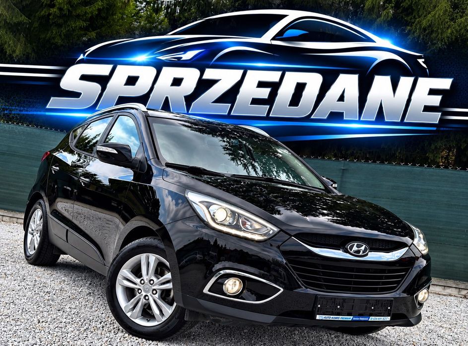 Hyundai ix35 2.0 CRDI 184KM Super stan Navigacja Kamera LED BEZWYPADKOWY