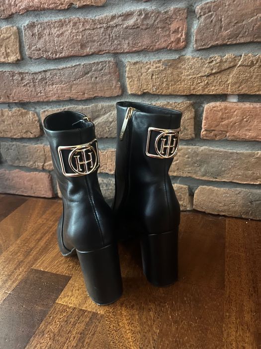 Botki Tommy Hilfiger czarne 37