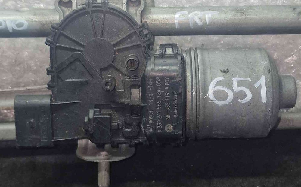 Motor Limpa Vidros Frente VW POLO V (6R1, 6C1) ano 2010
