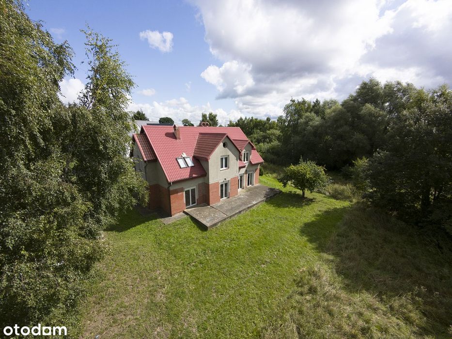 Przestronny dom 253,73 m² | działka 1524 m² | 4 km od Ustki | Grabno