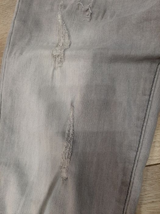 Jegginsy tregginsy spodnie jeansowe dziewczęce na gumce r. 146 152