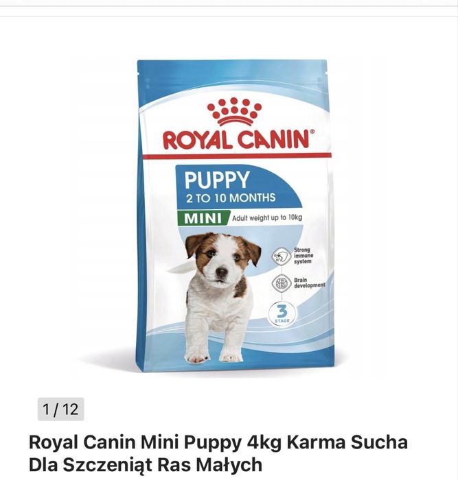 Royal canin puppy mini 2-10 mcy