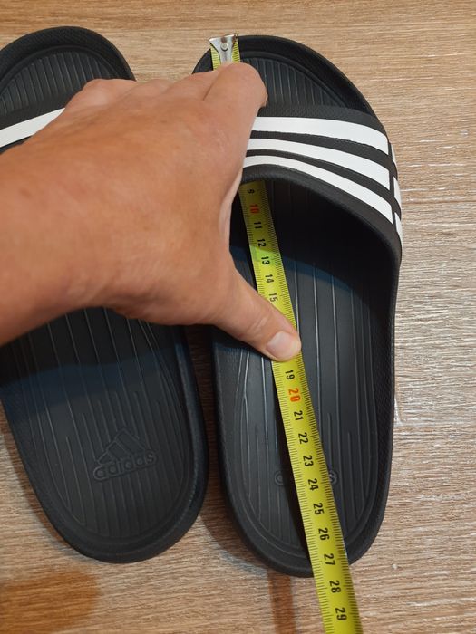 Мужские тапочки сланцы шлепанцы Adidas Duramo р.42 оригинал