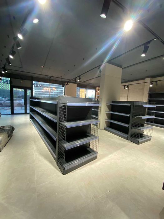 Торгове обладнання, полиці, купити стелажі для магазину, в наявності