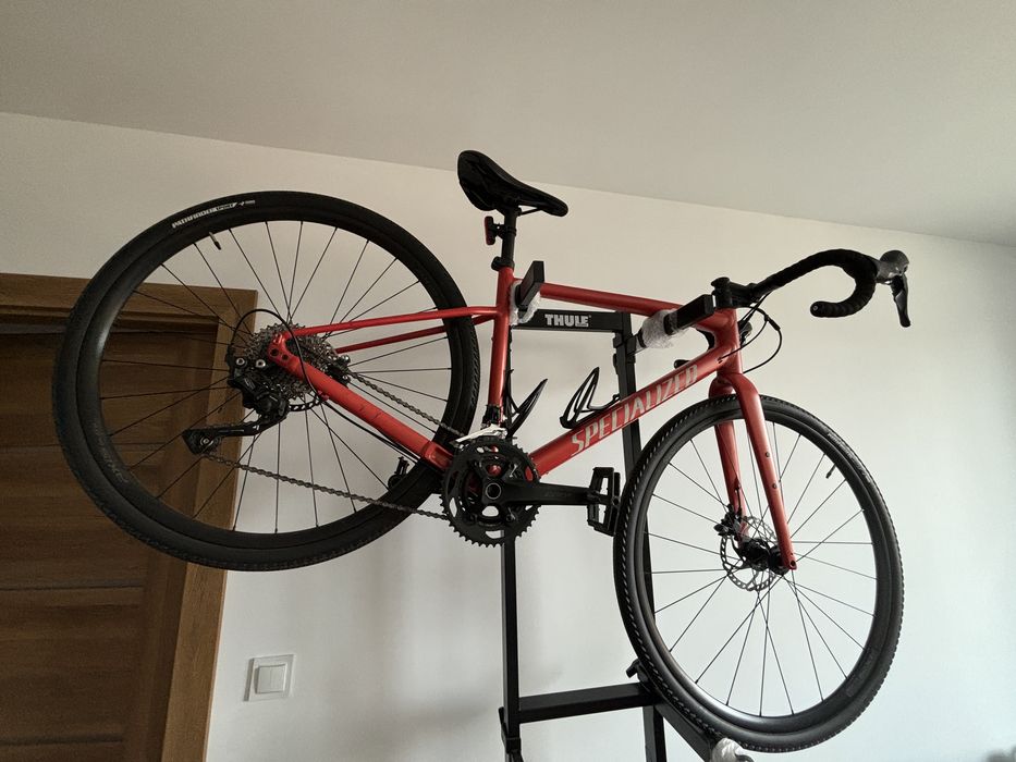 Gravel Specialized Diverge Czerwony 54 GRX hydraulika 2x10