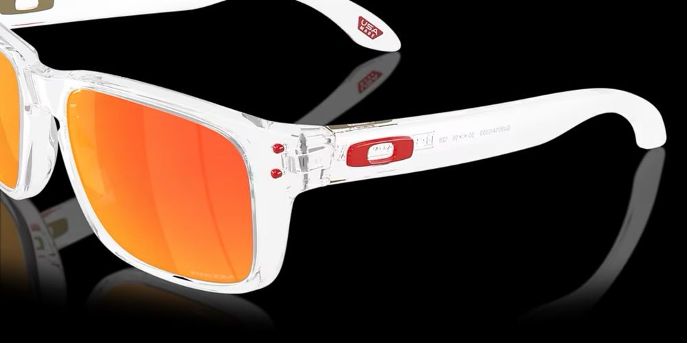 Oakley Holbrook Clear Frame/ Orange Lens оригінал ФОП 1 штука!