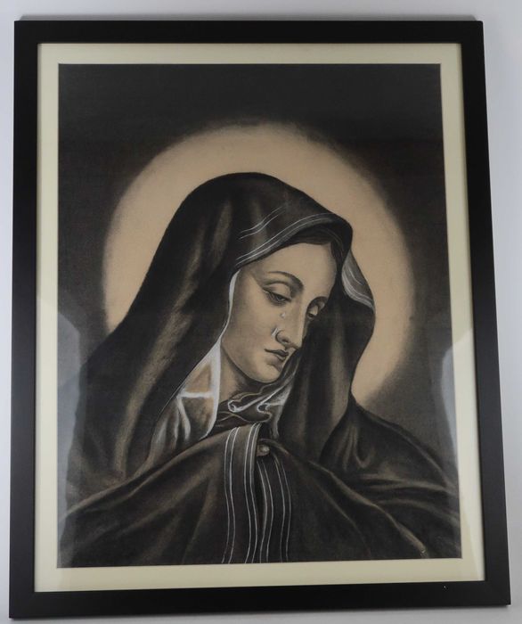 Pintura a Carvão 54 cm