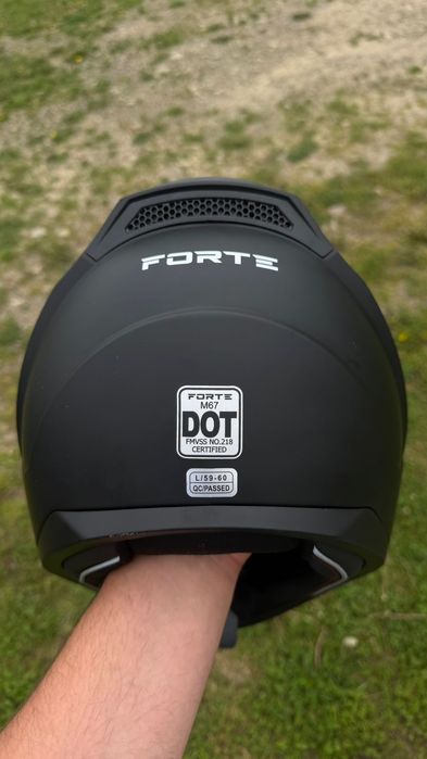 Мотошолом! Forte M67 Стан новий!