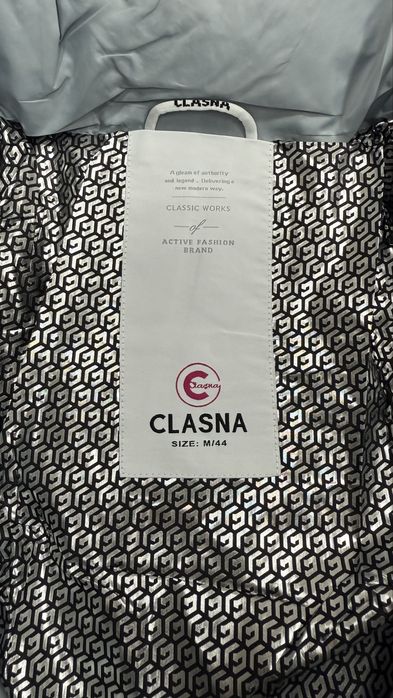Жіночий пуховик CLASNA усі розміри