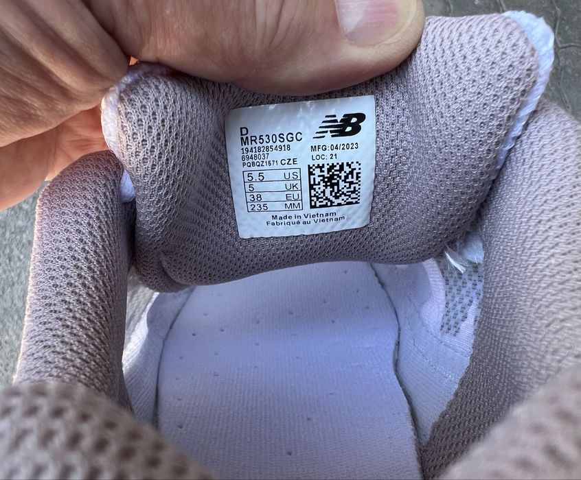 Кросівки жіночі New balance 530 White Silver Pink