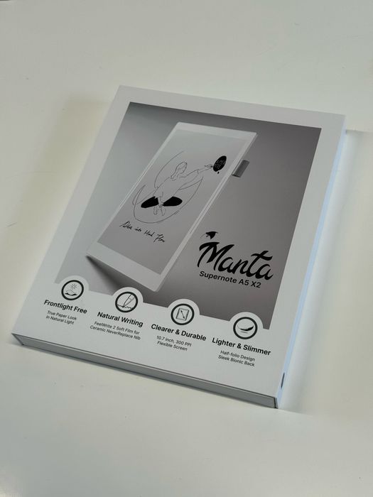 Supernote A5 X2 Manta – Como novo