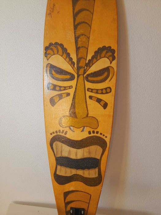 Bundle 2 Longboards Custom Pintados à Mão: Koi Zen + Tribal Arte!