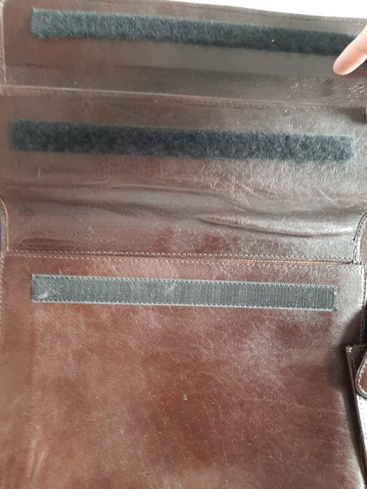 teczka brązowa  męska, do pracy, Time TEX