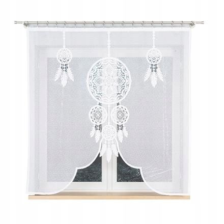 Firana panel ekranowy żakard 160x160 DINA ŁAPACZ SNÓW DEKORACJA SALONU