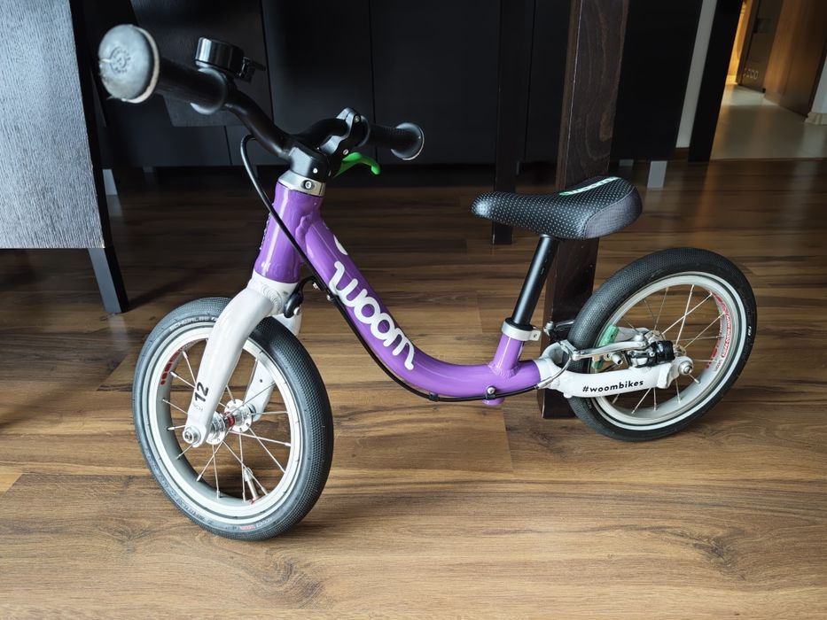 Woom 1 rowerek biegowy biegówka