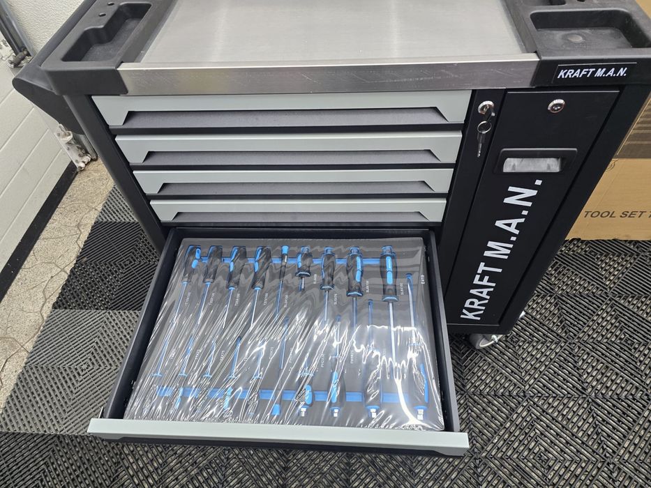 Carinho de ferramentas 7 gavetas