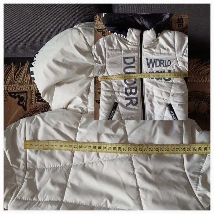 Зимова  куртка на дівчинку 110- 118 см