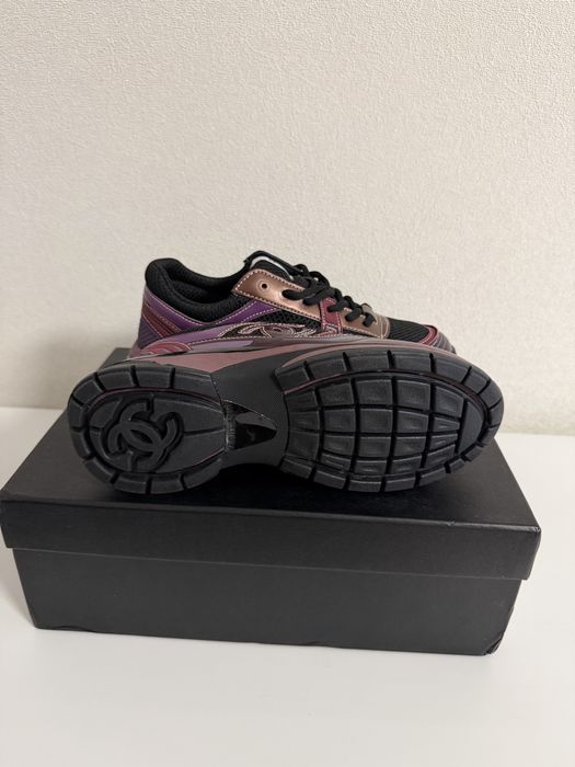 Кроссовки Chanel Fabric Laminated Calfskin 38(24cm)