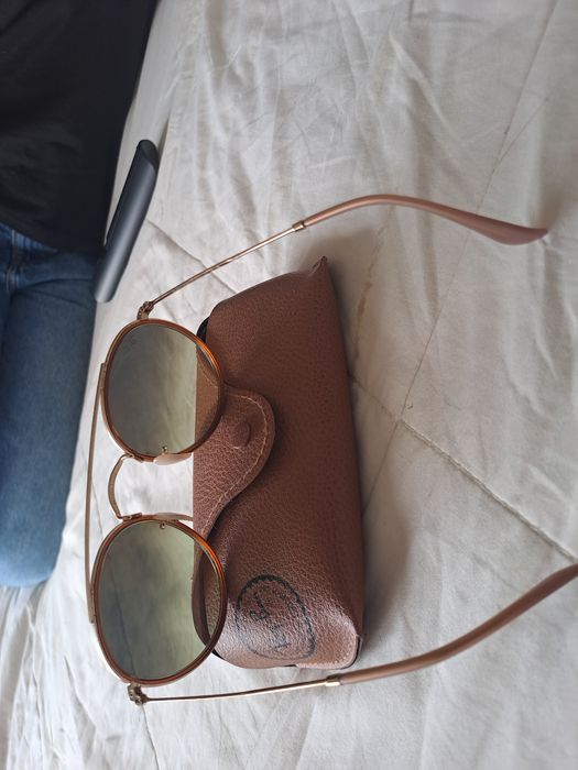 Oculos de sol ray ban originais cumo novos