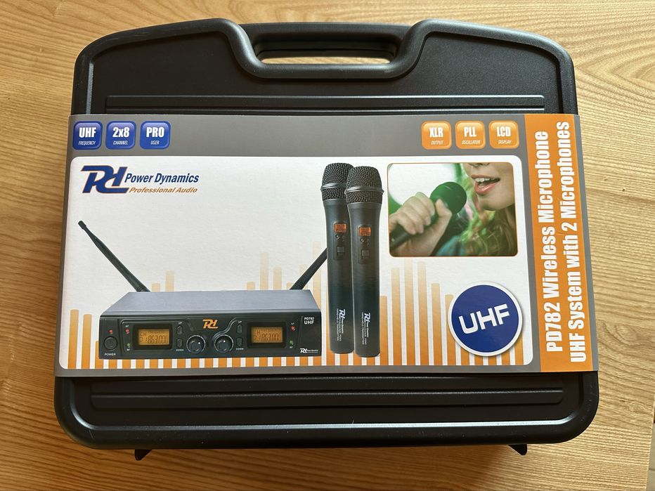 Zestaw mikrofonów bezprzewodowych Power Dynamics