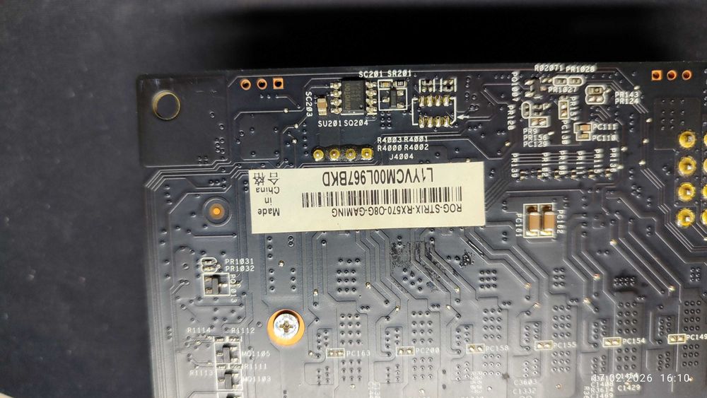 Продається Відеокарта AMD Radeon RX 570 8GB(не робоча)