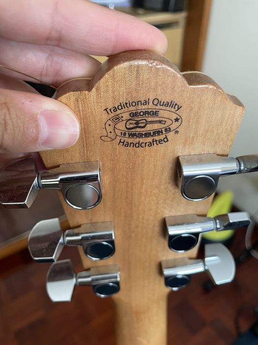 Guitarra Eletroacústica Washburn WD025SCE OP (Edição Especial 125 Anos)