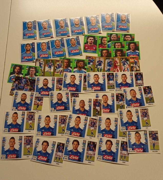 NAPOLI Naklejki Champions League