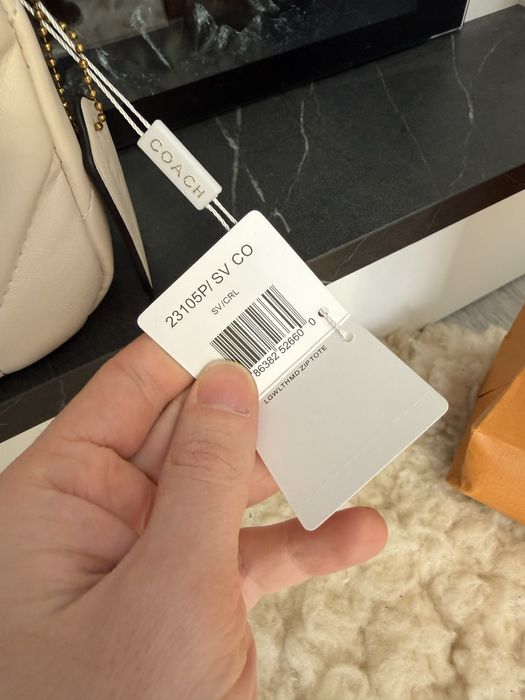 Torebka COACH Tabby ecru