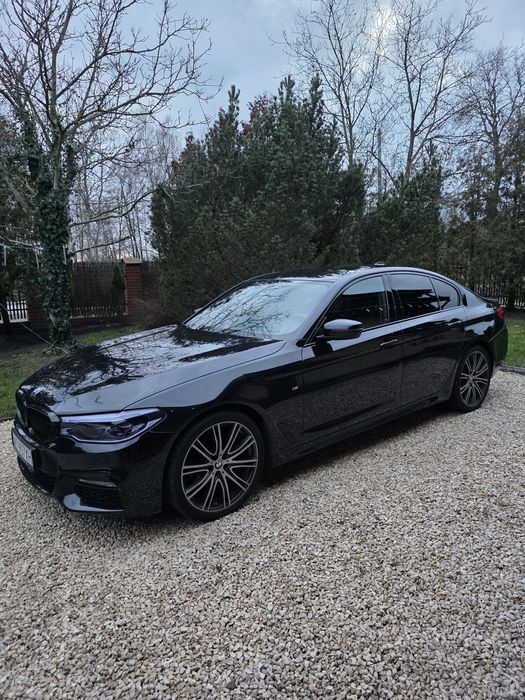 BMW Seria 5 BMW g30 seria 5 m pakiet carplay android auto head up blis skóra nappa