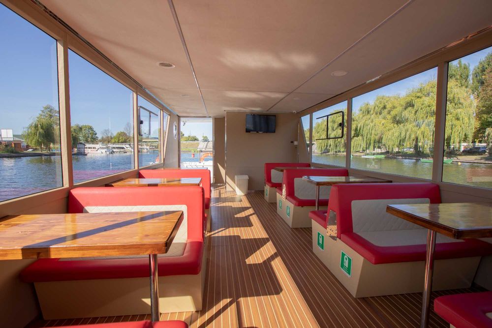 Katamaran silnikowy - Kormoran