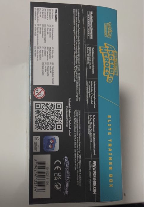 Pokemon TCG Ascended Heroes Elite Trainer Box ETB