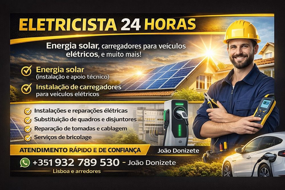Energia solar e carregador veicular