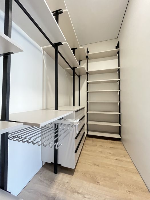 Гардеробна кімната, гардероб на замовлення, гардеробна конструкція