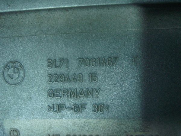 Spoiler / aileron da tampa da mala BMW 5 Touring (E61)