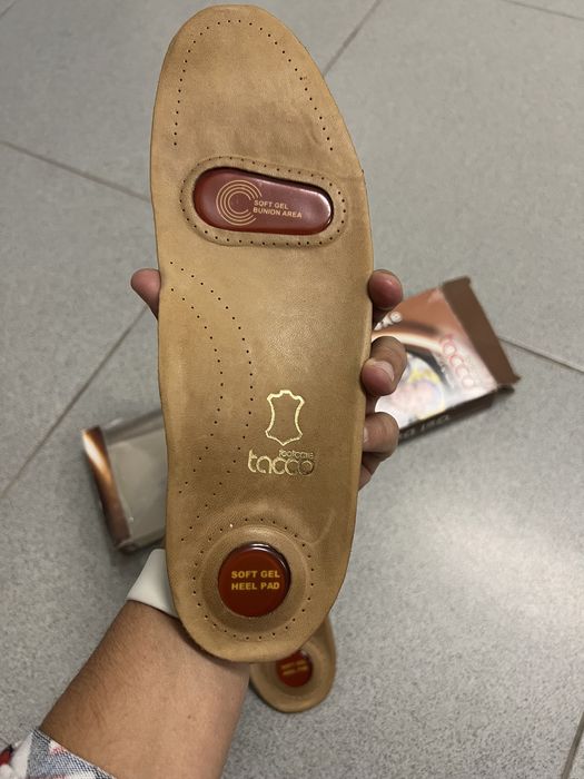 Palmilhas com Almofada Calcanhar