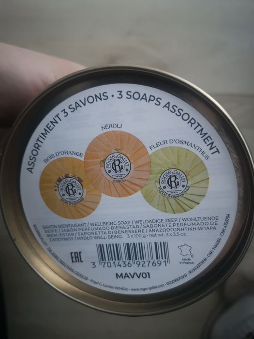 Roger & Gallet 3x mydła