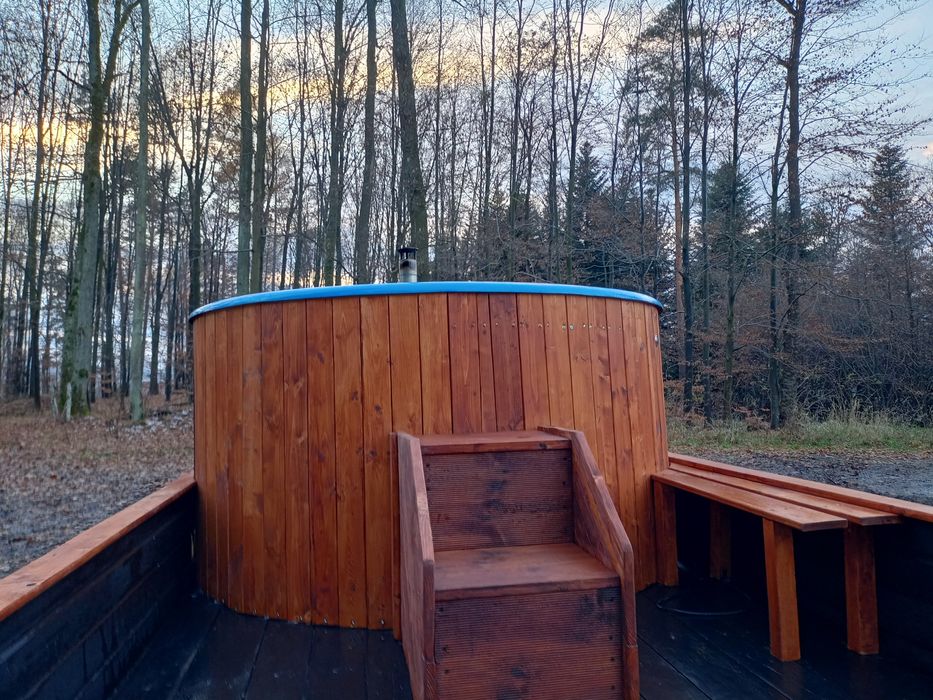 Mobilne jakuzzi ogrodowe