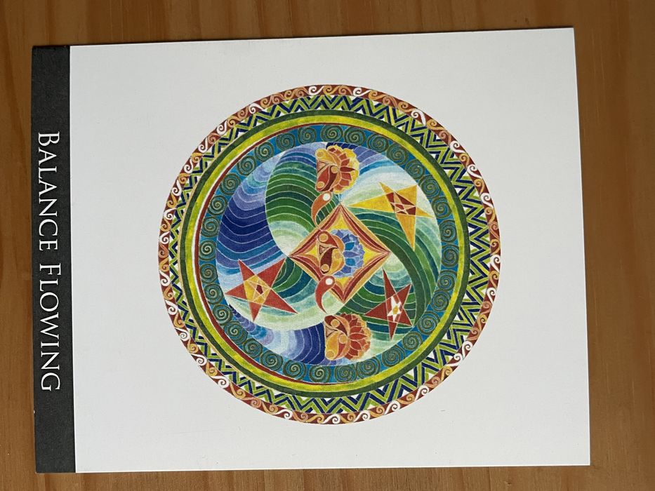 Cartas oraculo e afirmações mandalas