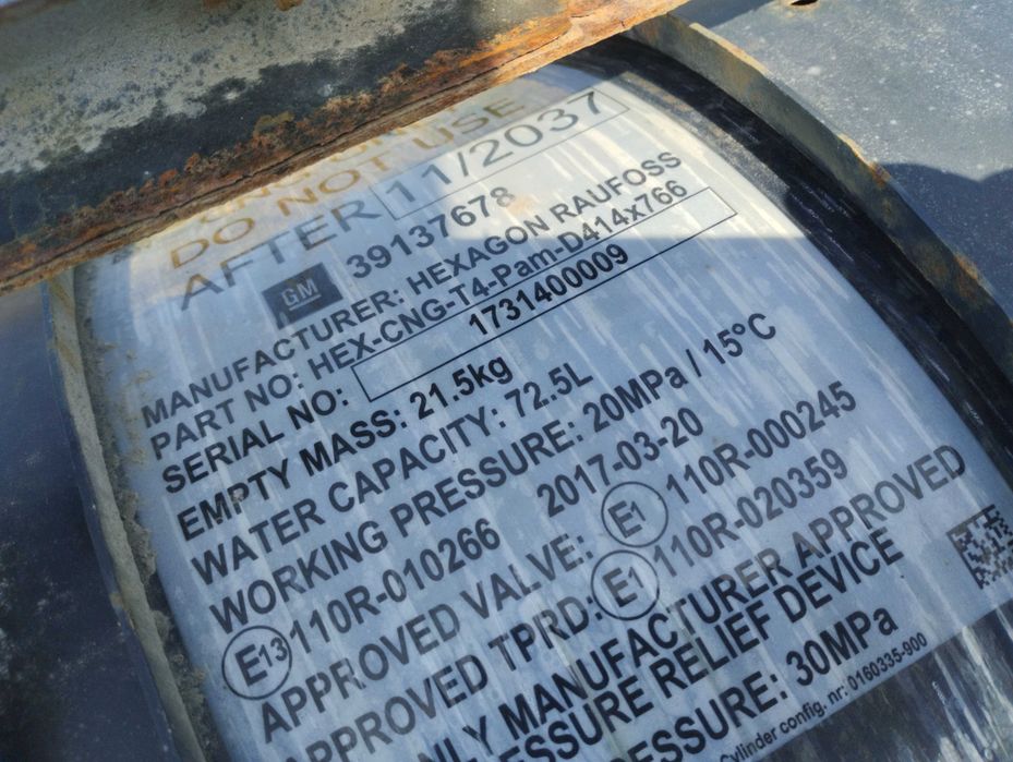 zbiornik cng gaz ziemny