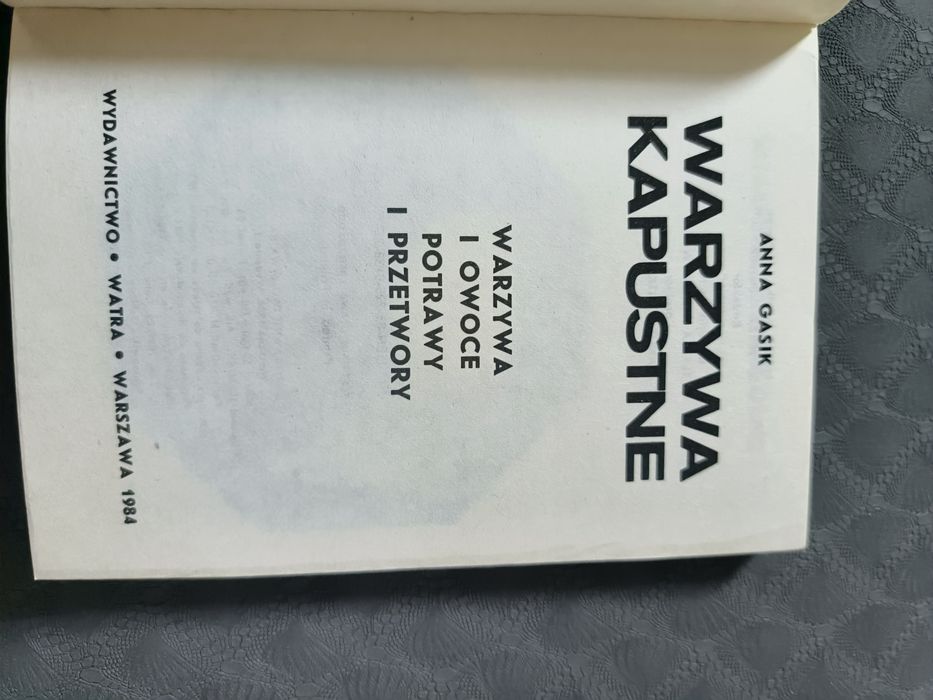 Warzywa kapustne Anna Gasik