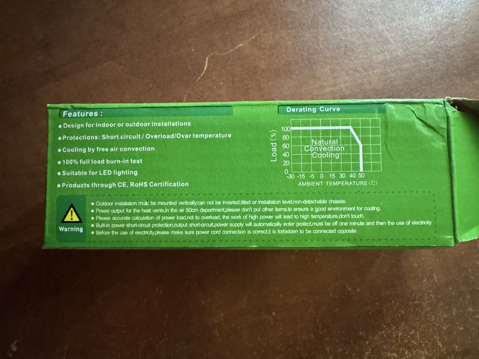 Блок живлення Led power supply Rohs