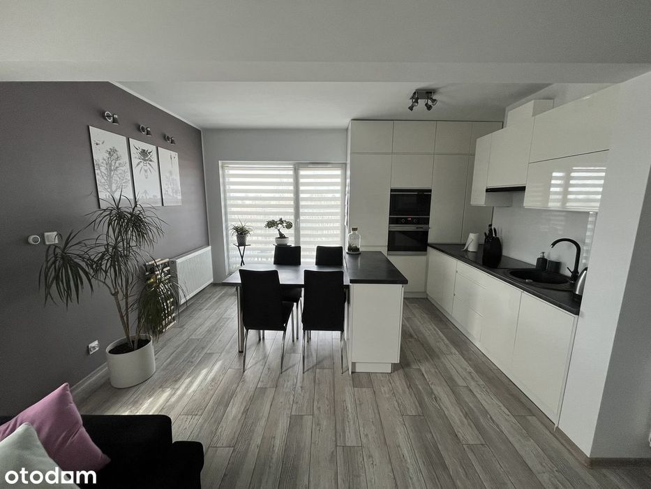 54 m² z tarasem (20 m²) w nowym budownictwie. Pełne wyposażenie!