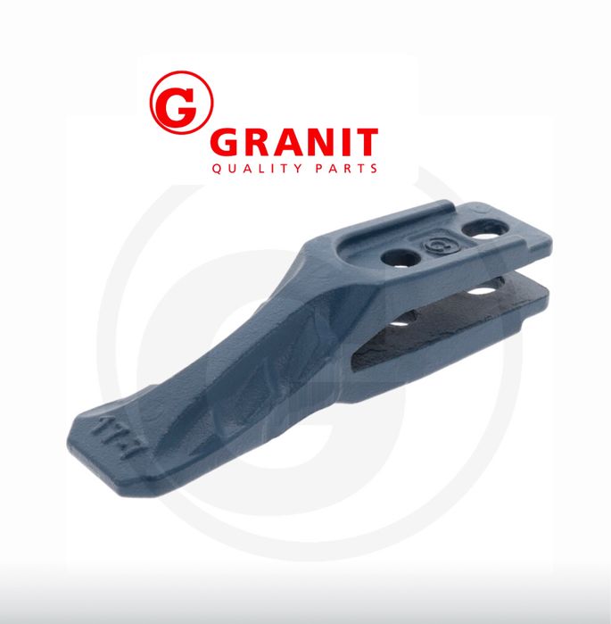 Ząb wkręcany minikoparki fi otworu-13mm dł-190mm 17-7 GAZ 2-5 50915Z30030 Granit Germany
